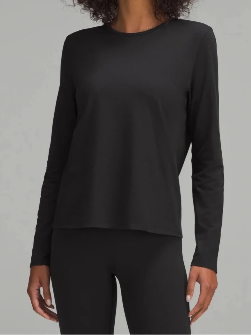Lululemon Cropped Long Sleeve Shirt